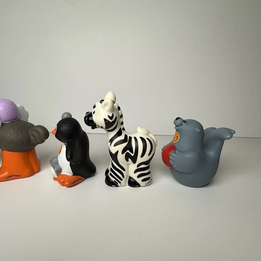 Fisher‎ Price Little People Figure Toy Alphabet Animals Zoo Mammals Birds 6